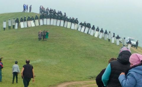 Ökologischer Protest in Aserbaidschan gegen Pläne für den Bau eines neuen künstlichen Sees