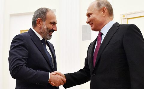 Putin and Pashinyan Discuss Armenian-Azerbaijani Relations and Continued Cooperation