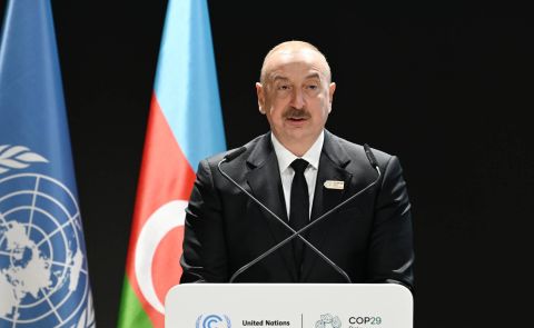 Aliyev Criticizes France and Netherlands for Colonial Environmental Harm at SIDS Summit