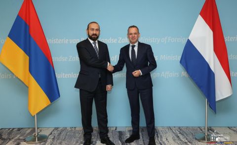 Armenia, Netherlands Discuss Deepening EU Ties and Regional Peace