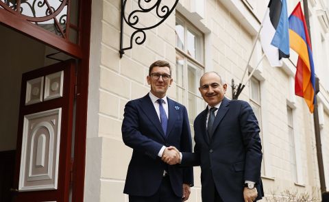 Nikol Paschinjan trifft estnische Spitzenpolitiker zur Stärkung der bilateralen Beziehungen