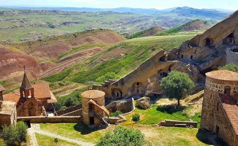 Churches in David Gareja Complex opened for Georgian clergymen 