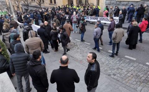 Opposition protests continue in Georgia