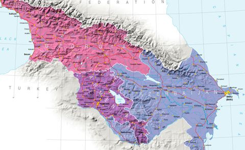 Die Rolle des Südkaukasus wird vom Wettbewerb zwischen den USA und Russland in Eurasien überschattet