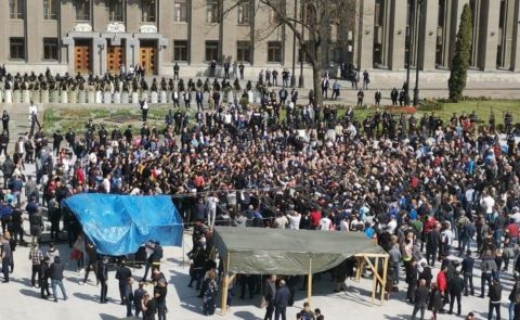 Protests in North Ossetia