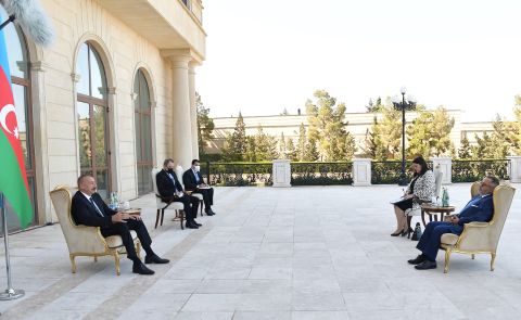 Aliyev to Greek Ambassador: We firmly support Turkey