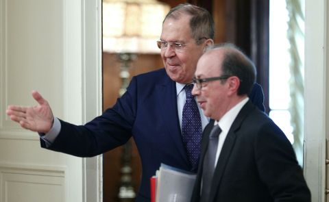 Nagorno-Karabakh: Ayvazyan and Lavrov meeting