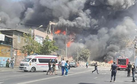 Russia Sends Note of Protest to Armenia over Accusations of Massive Explosion in Yerevan